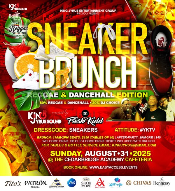KING JYRUS’ SNEAKER BRUNCH!